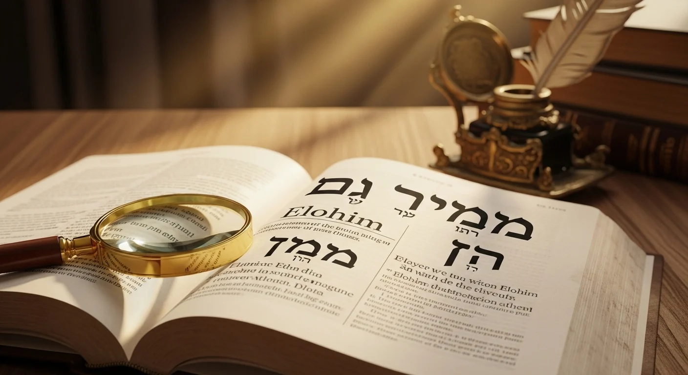 elohim meaning in bible