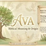 ava name meaning in bible