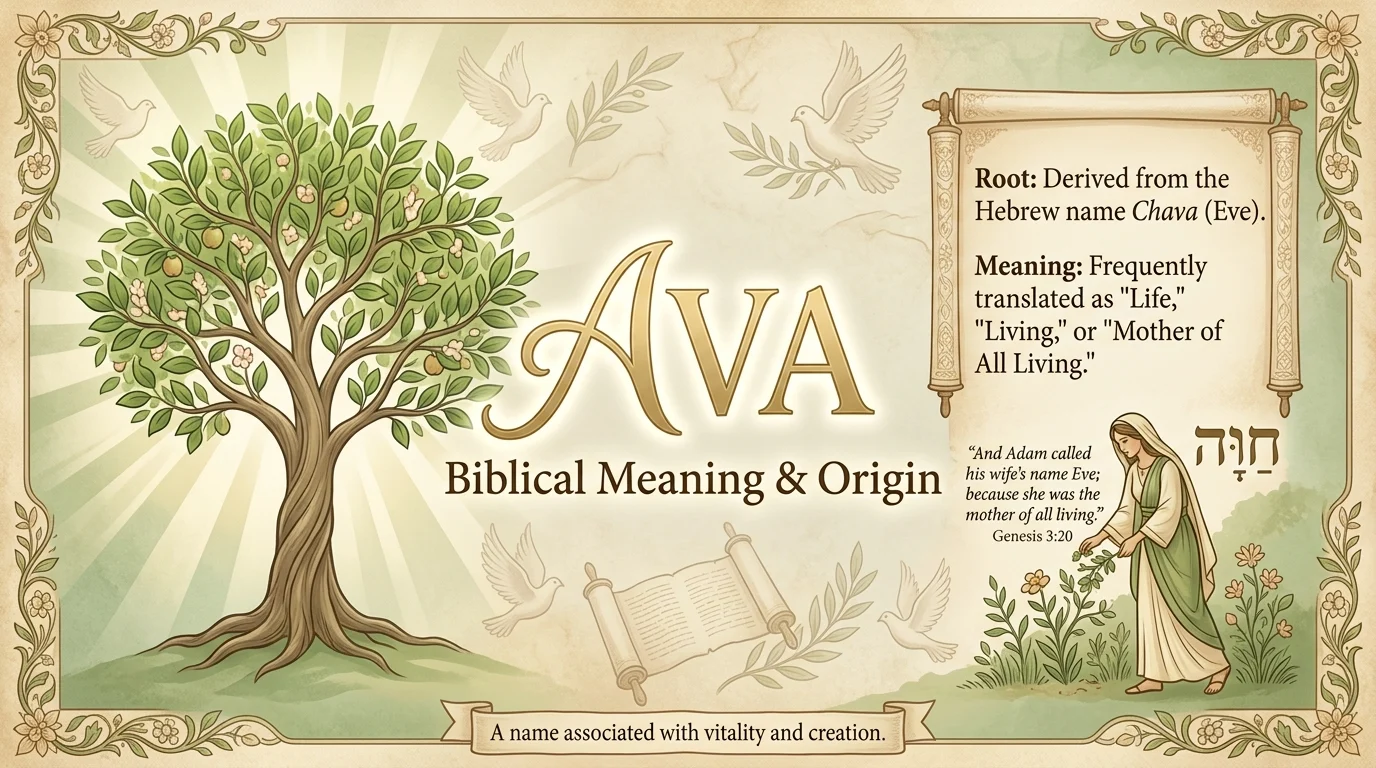 ava name meaning in bible
