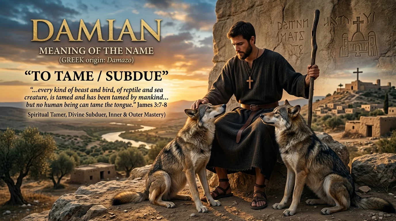 damian name meaning bible