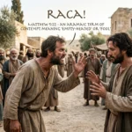 raca meaning in the bible
