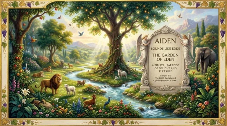aiden meaning in bible