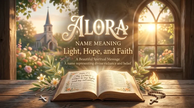 Alora Name Meaning in Bible