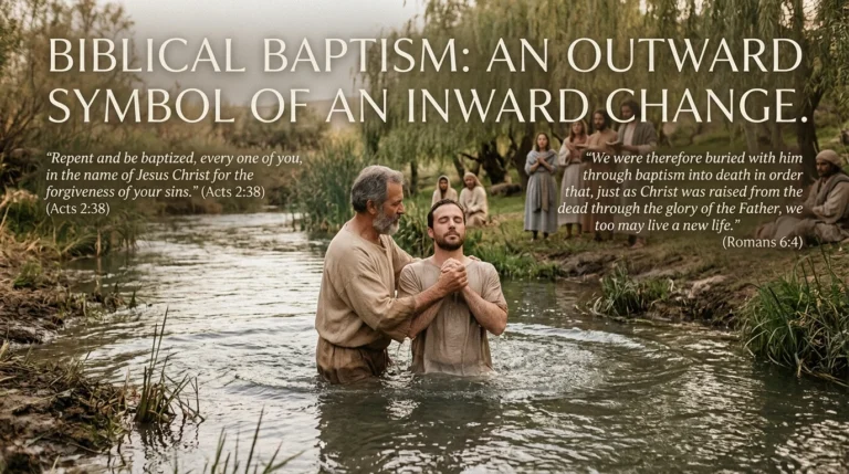 baptism meaning in bible
