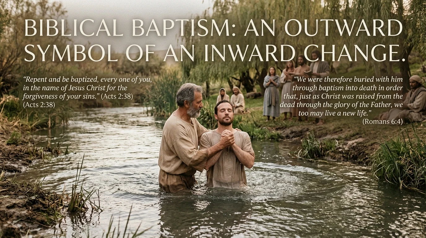baptism meaning in bible