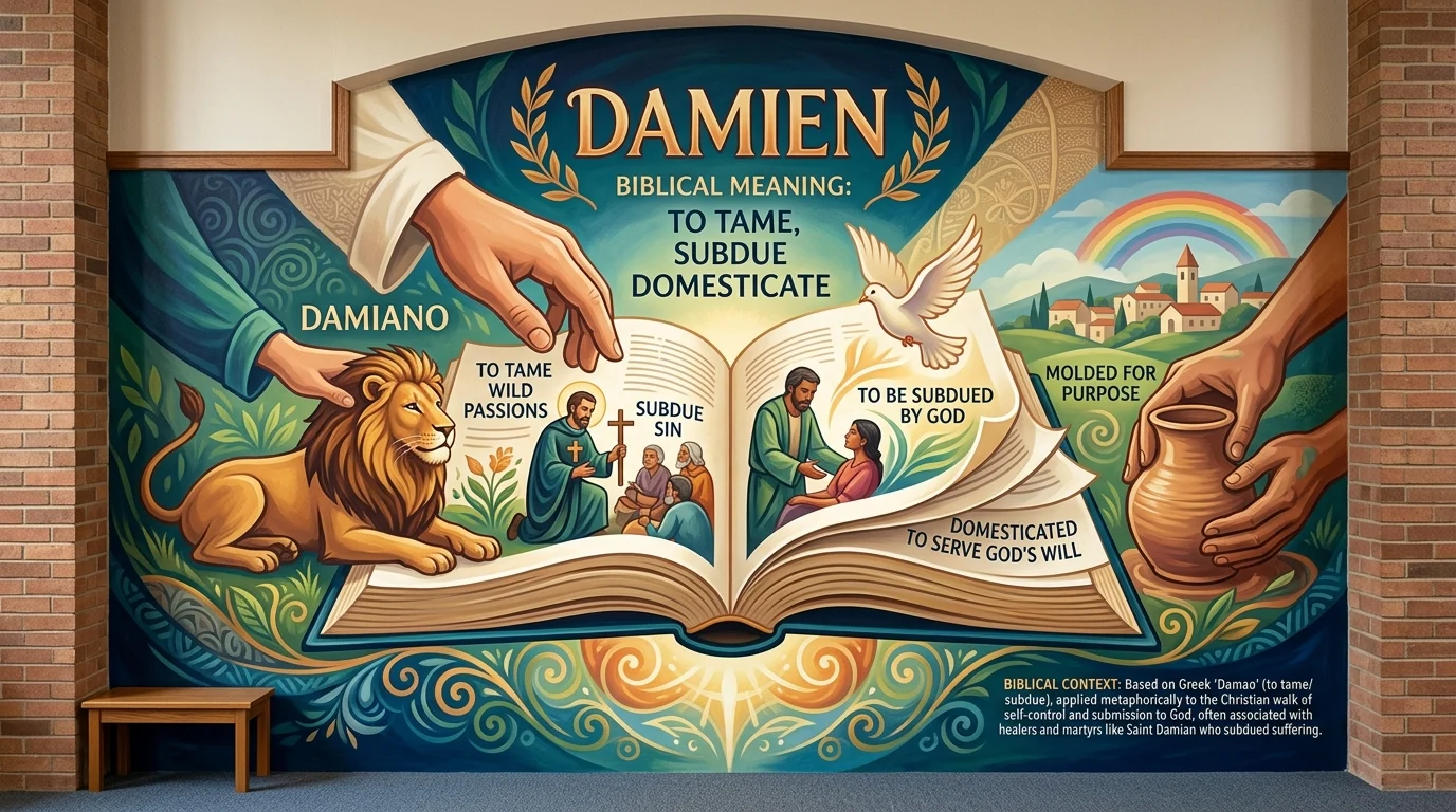 damien name meaning bible