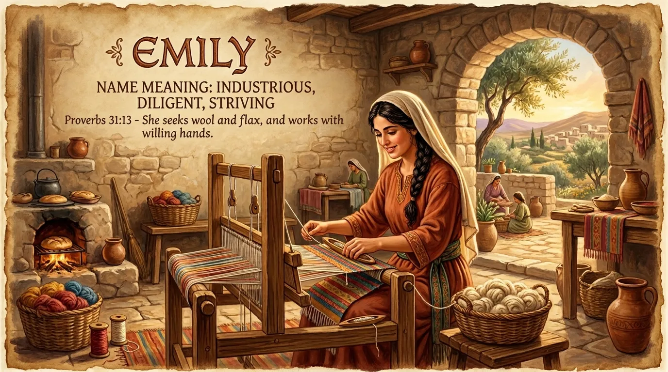 emily name meaning bible
