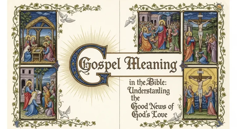 Gospel Meaning in Bible