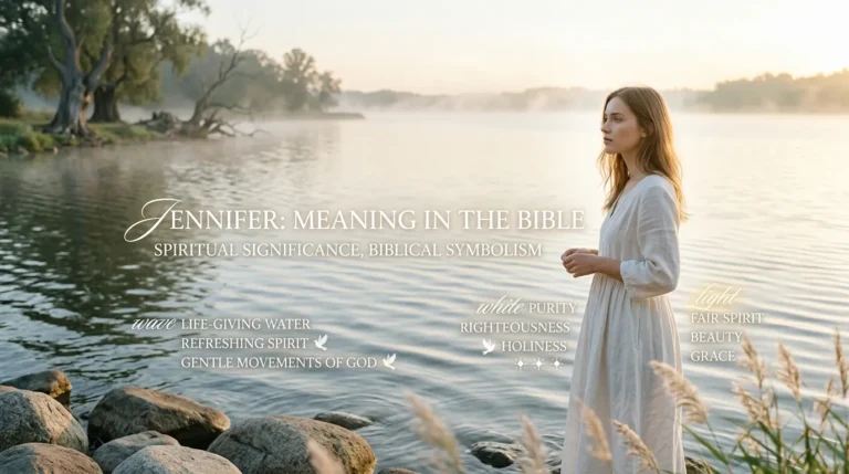 Jennifer Meaning in the Bible
