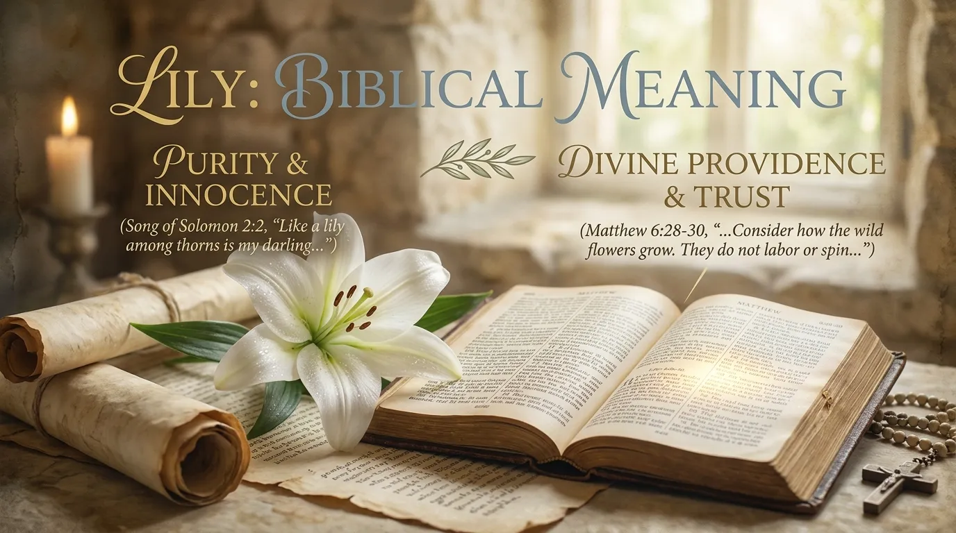 Lily Name Meaning in the Bible