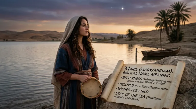 marie name meaning in bible