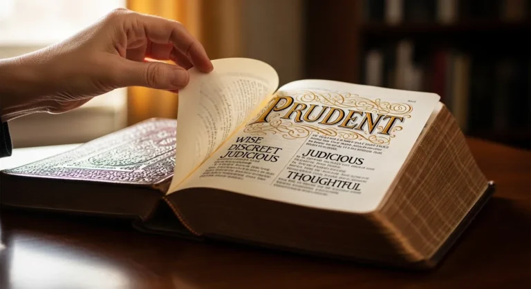 Prudent Meaning in the Bible