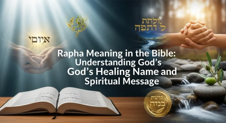 Rapha Meaning in Bible