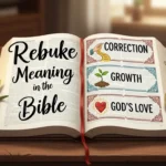 Rebuke Meaning in Bible