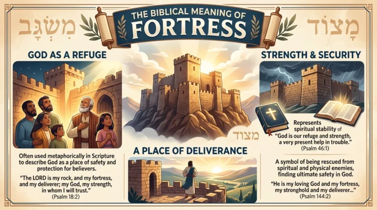 Fortress Meaning in the Bible