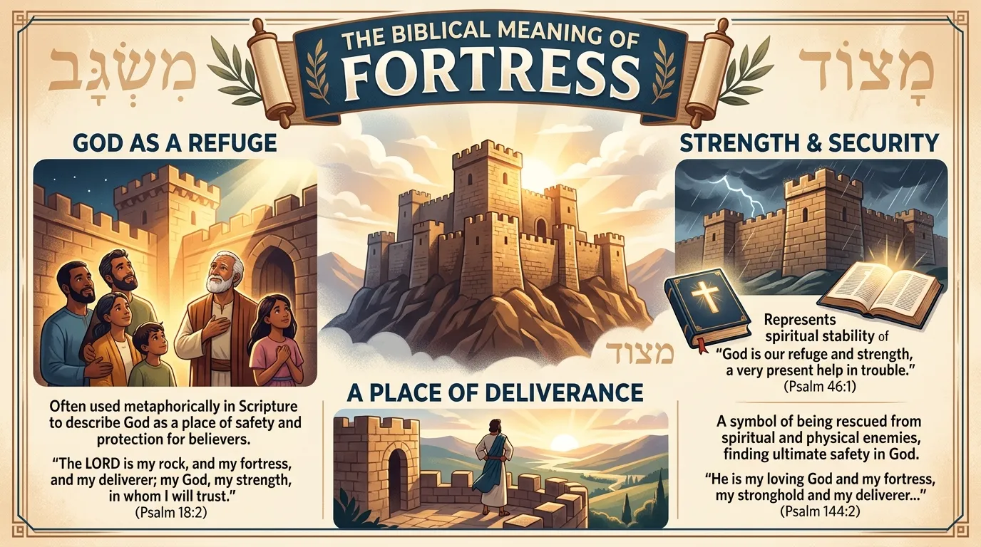 Fortress Meaning in the Bible